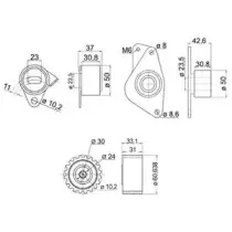 Комплект ремня ГРМ DELPHI купить