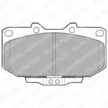Комплект тормозных колодок, дисковый тормоз DELPHI купить