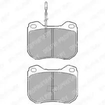Комплект тормозных колодок, дисковый тормоз DELPHI купить