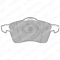 Комплект тормозных колодок, дисковый тормоз DELPHI купить