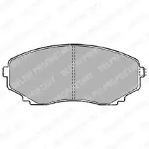 Комплект тормозных колодок, дисковый тормоз DELPHI купить