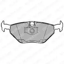 Комплект тормозных колодок, дисковый тормоз DELPHI купить
