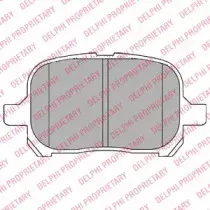 Комплект тормозных колодок, дисковый тормоз DELPHI купить