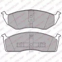 Комплект тормозных колодок, дисковый тормоз DELPHI купить