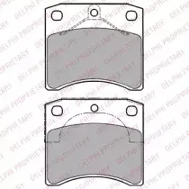 Комплект тормозных колодок, дисковый тормоз DELPHI купить