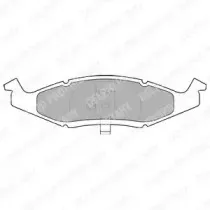Комплект тормозных колодок, дисковый тормоз DELPHI купить