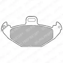 Комплект тормозных колодок, дисковый тормоз DELPHI купить