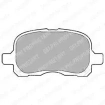 Комплект тормозных колодок, дисковый тормоз DELPHI купить