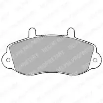 Комплект тормозных колодок, дисковый тормоз DELPHI купить