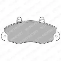 Комплект тормозных колодок, дисковый тормоз DELPHI купить