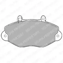 Комплект тормозных колодок, дисковый тормоз DELPHI купить