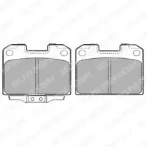Комплект тормозных колодок, дисковый тормоз DELPHI купить