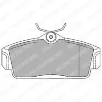 Комплект тормозных колодок, дисковый тормоз DELPHI купить