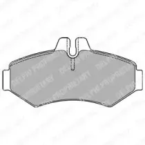 Комплект тормозных колодок, дисковый тормоз DELPHI купить