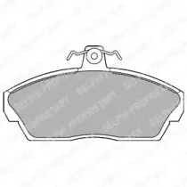 Комплект тормозных колодок, дисковый тормоз DELPHI купить