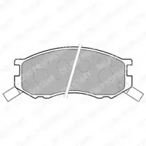 Комплект тормозных колодок, дисковый тормоз DELPHI купить