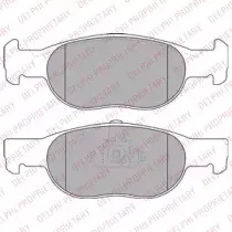 Комплект тормозных колодок, дисковый тормоз DELPHI купить