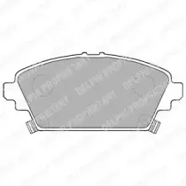 Комплект тормозных колодок, дисковый тормоз DELPHI купить