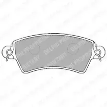 Комплект тормозных колодок, дисковый тормоз DELPHI купить