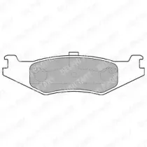 Комплект тормозных колодок, дисковый тормоз DELPHI купить