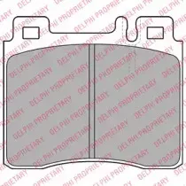 Комплект тормозных колодок, дисковый тормоз DELPHI купить