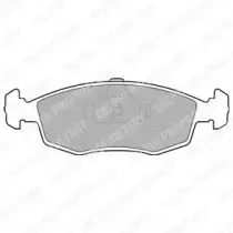 Комплект тормозных колодок, дисковый тормоз DELPHI купить