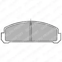 Комплект тормозных колодок, дисковый тормоз DELPHI купить