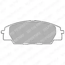Комплект тормозных колодок, дисковый тормоз DELPHI купить