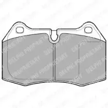 Комплект тормозных колодок, дисковый тормоз DELPHI купить