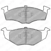 Комплект тормозных колодок, дисковый тормоз DELPHI купить