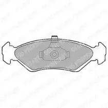 Комплект тормозных колодок, дисковый тормоз DELPHI купить