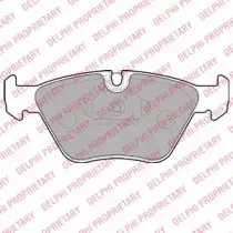 Комплект тормозных колодок, дисковый тормоз DELPHI купить