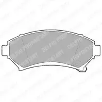 Комплект тормозных колодок, дисковый тормоз DELPHI купить