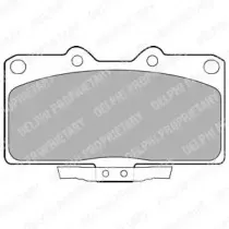 Комплект тормозных колодок, дисковый тормоз DELPHI купить