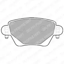 Комплект тормозных колодок, дисковый тормоз DELPHI купить