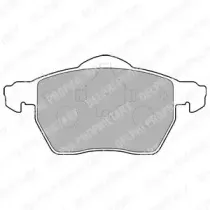 Комплект тормозных колодок, дисковый тормоз DELPHI купить