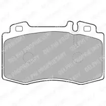 Комплект тормозных колодок, дисковый тормоз DELPHI купить