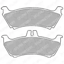 Комплект тормозных колодок, дисковый тормоз DELPHI купить