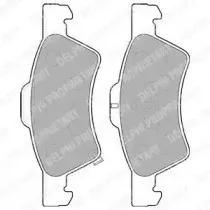 Комплект тормозных колодок, дисковый тормоз DELPHI купить