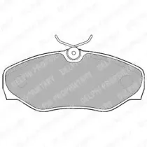 LP1695 Delphi Гальмівні колодки до дисків (з болтами) DELPHI купить