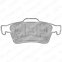 Комплект тормозных колодок, дисковый тормоз DELPHI купить