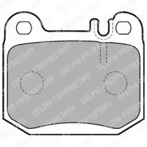 Комплект тормозных колодок, дисковый тормоз DELPHI купить