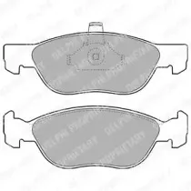 Комплект тормозных колодок, дисковый тормоз DELPHI купить