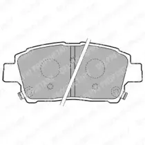 Комплект тормозных колодок, дисковый тормоз DELPHI купить