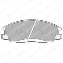 Комплект тормозных колодок, дисковый тормоз DELPHI купить