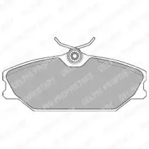 Комплект тормозных колодок, дисковый тормоз DELPHI купить