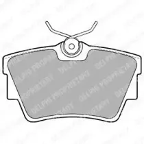 LP1745 Delphi Гальмівні колодки до дисків (з болтами) DELPHI купить