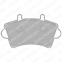 LP1746 Delphi Гальмівні колодки до дисків DELPHI купить