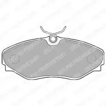 Комплект тормозных колодок, дисковый тормоз DELPHI купить