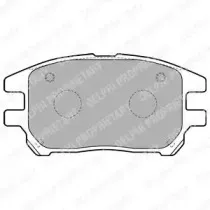 Комплект тормозных колодок, дисковый тормоз DELPHI купить
